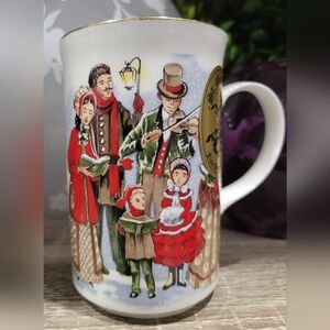 Vintage St. George Fine Bone China Christmas Carollers Made In England